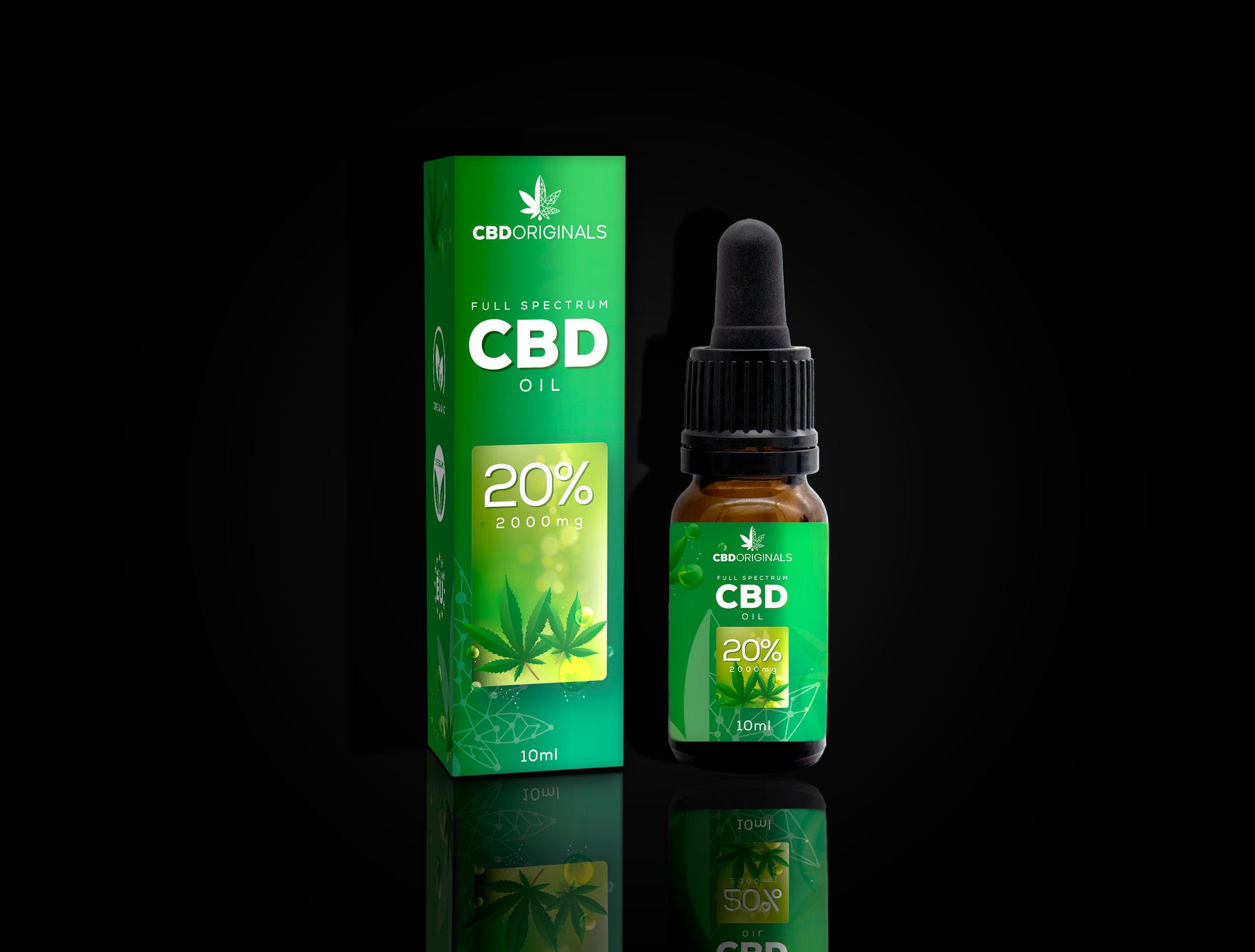 CBD-olja 20% Full Spectrum